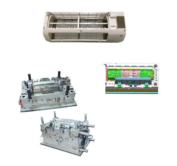 ACシェルスプリットエアコン金型