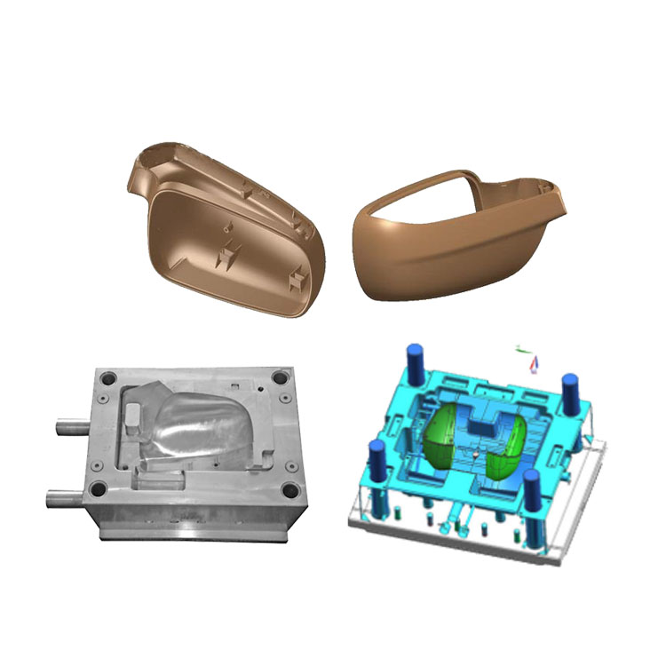 自動車用リアビュー ミラー シェル金型
