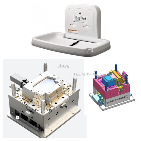 おむつ交換台用プラスチック金型