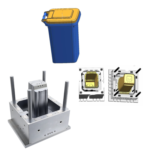 120L 屋外用ゴミ箱型