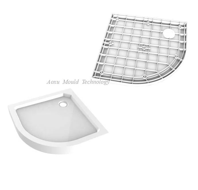 SMCシャワーベース金型