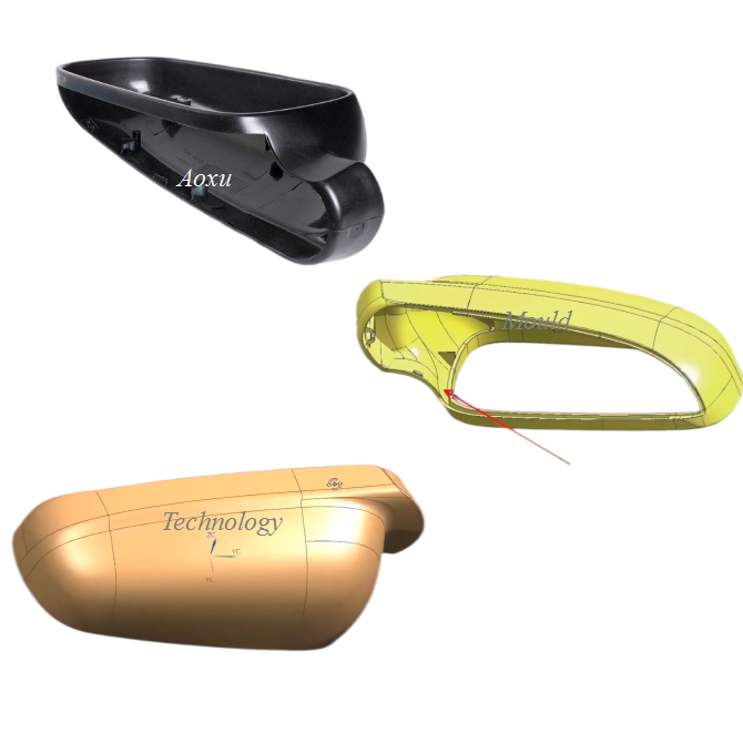 自動車のヘッドライト ランプ カバー 自動車部品の射出成形金型