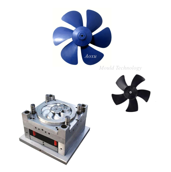 プラスチック製軸流ファン金型