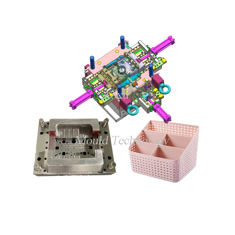 プラスチック化粧品収納ボックス金型