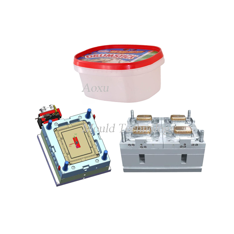 アイスクリーム プラスチック薄肉ボックス型