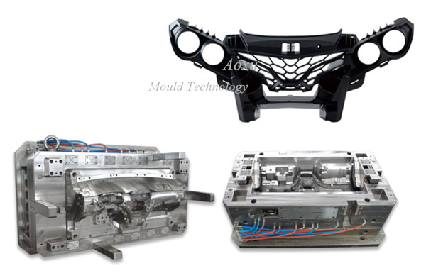 自動車部品バンパー金型