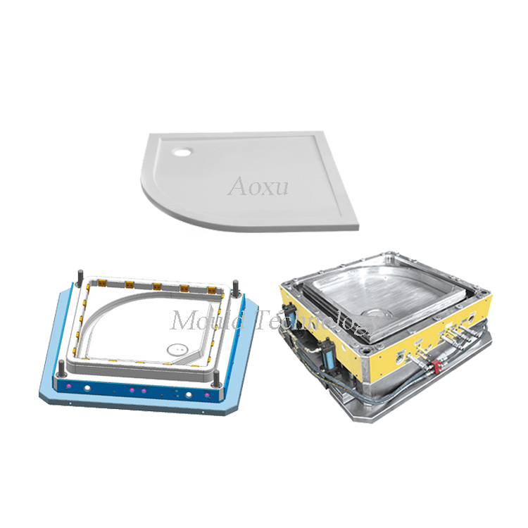 SMCシャワー防水トレイ圧縮成形