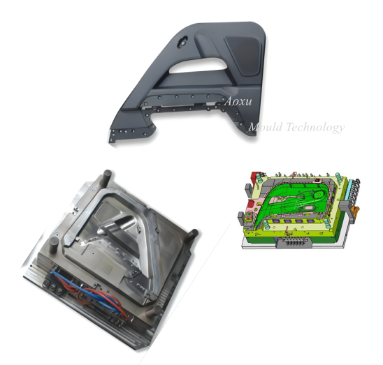 トヨタ車のドアパネル自動車部品金型