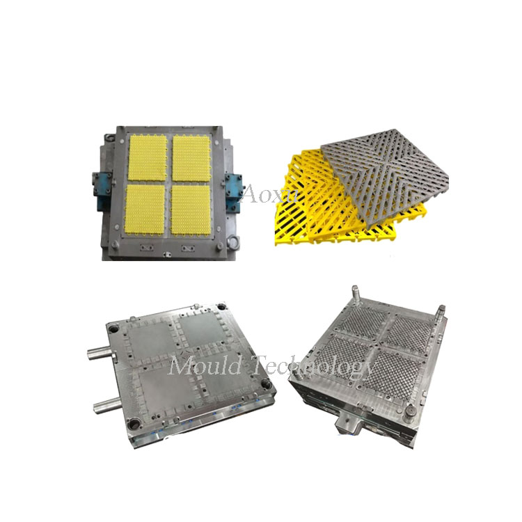 プラスチック工業用フロアマット射出成形金型