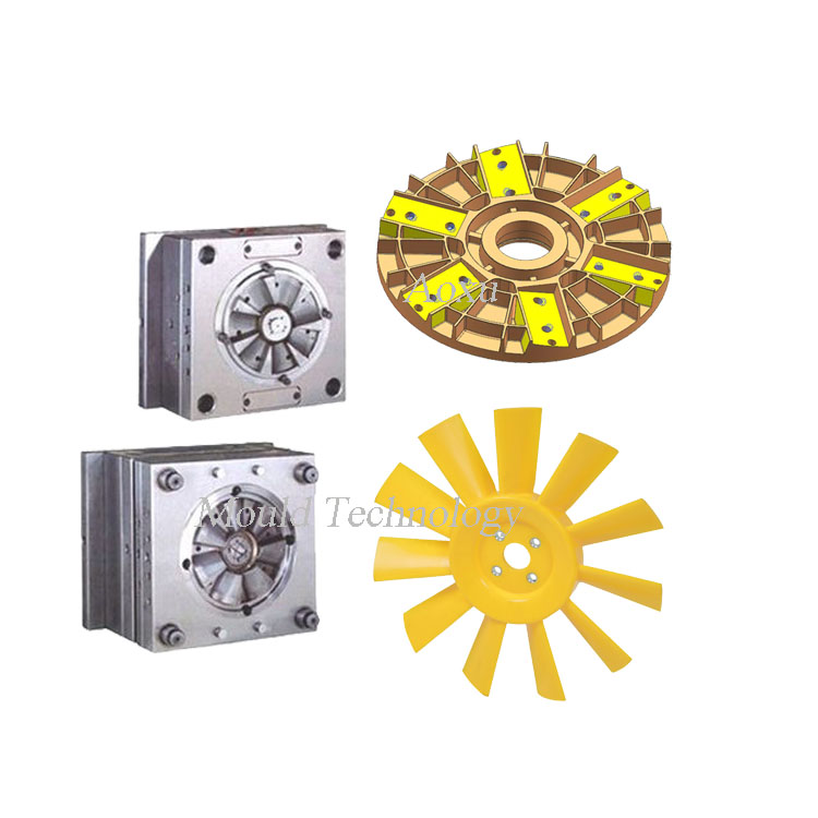 家電プラスチックファンブレード射出成形