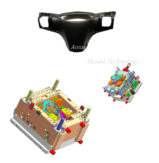 オートバイのフード金型