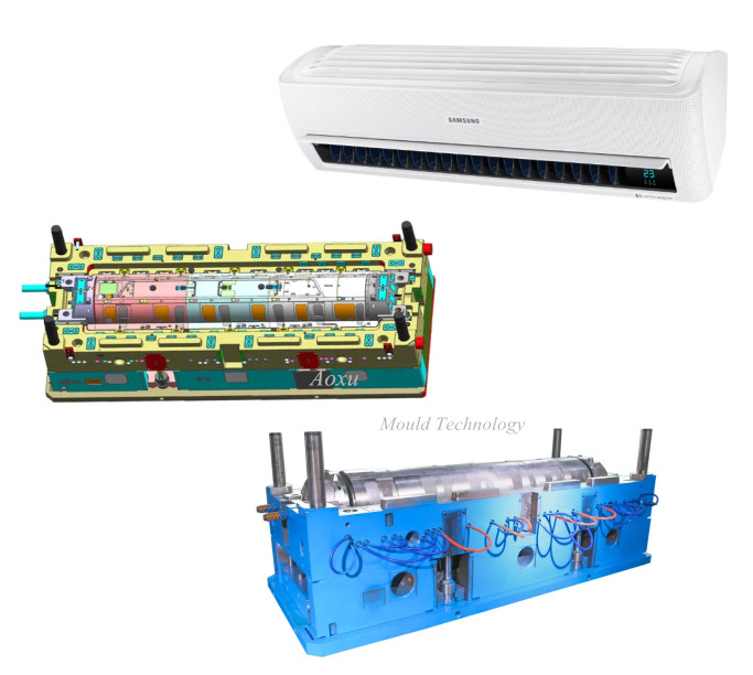 エアコンカバープラスチック射出成形金型