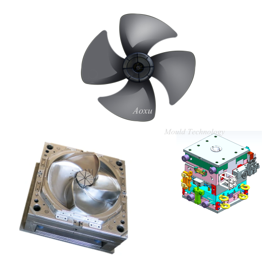 プラスチック射出ファン金型