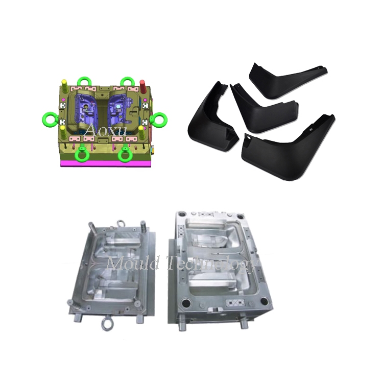 車外装部品用プラスチックフェンダー金型