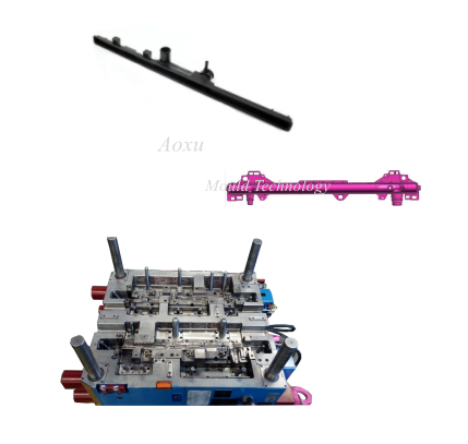 車のラジエーター タンク金型