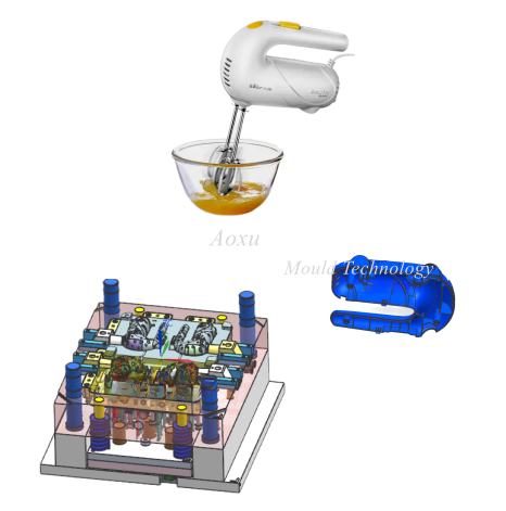 卵電動ミキサー金型